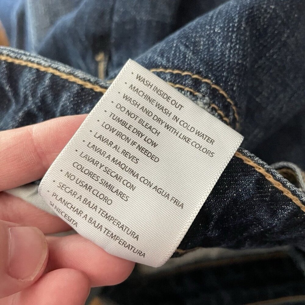 KanCan Womn 3XL Dark Wash Distressed Denim Relaxed High Rise Girlfriend Jean NWT - Picture 12 of 12